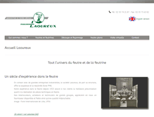 Tablet Screenshot of laoureux.com